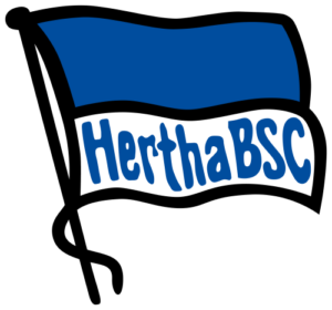 Die Abbildung zeigt das Logo des Herta BSC
